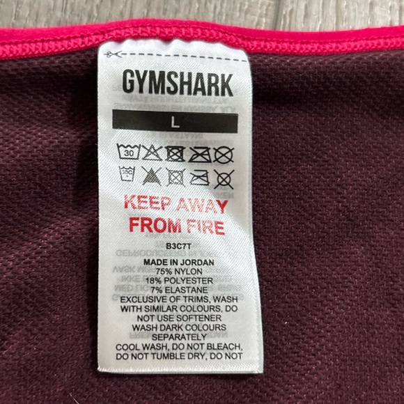 🦈Gymshark Seamless Long Sleeve Top With Thumb Holes🦈 - Picture 4 of 5